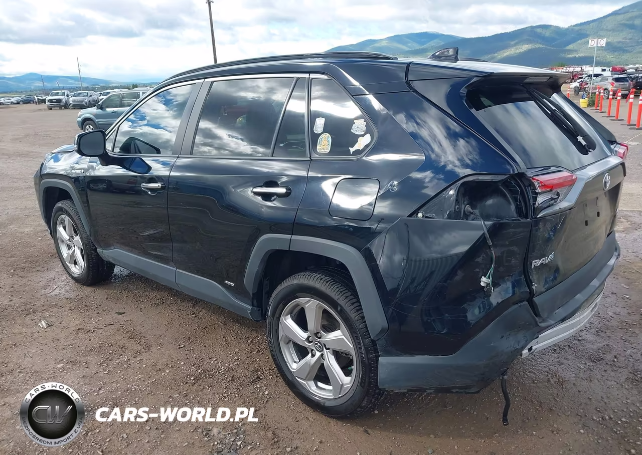 2019 Toyota Rav4 Hybrid Limited VIN:2T3DWRFV9KW019023 - 3