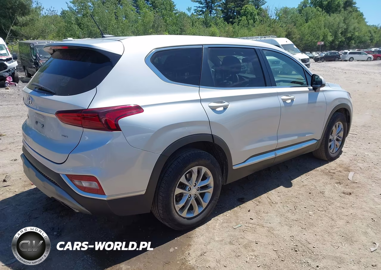 2019 Hyundai Santa Fe Se VIN:5NMS2CAD3KH102126 - 4