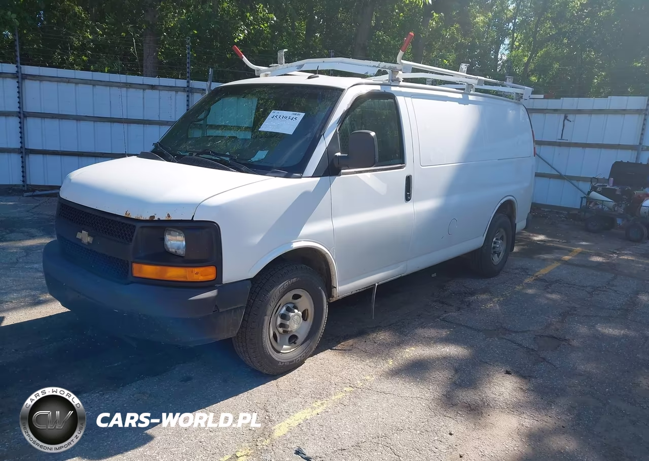 2015 Chevrolet Express 2500 Work Van VIN:1GCWGFFF3F1122973 - 2