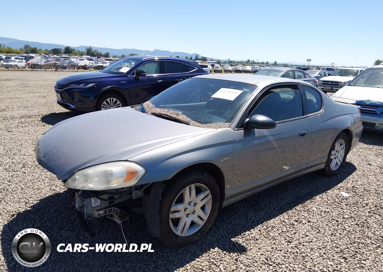 2007 Chevrolet Monte Carlo Lt VIN:2G1WK15KX79117601 - 2