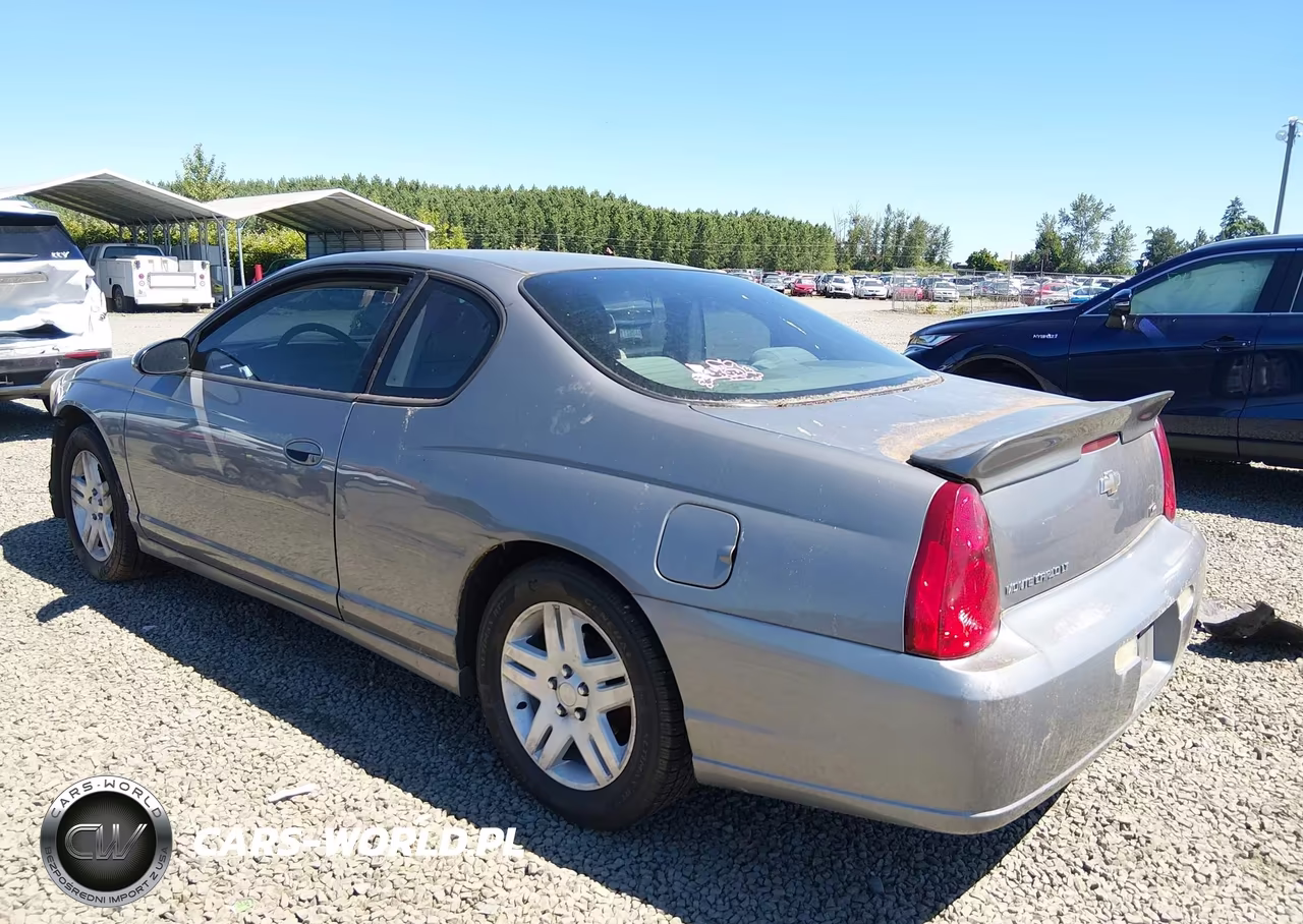 2007 Chevrolet Monte Carlo Lt VIN:2G1WK15KX79117601 - 3