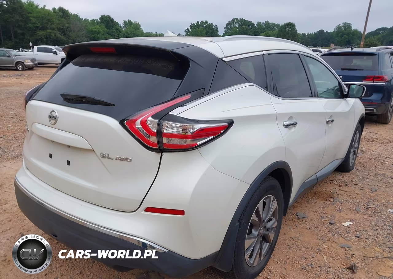 2015 Nissan Murano Sl VIN:5N1AZ2MH4FN268787 - 4