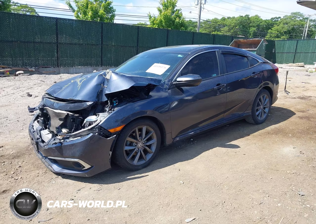 2019 Honda Civic Ex VIN:2HGFC1F31KH651923 - 2