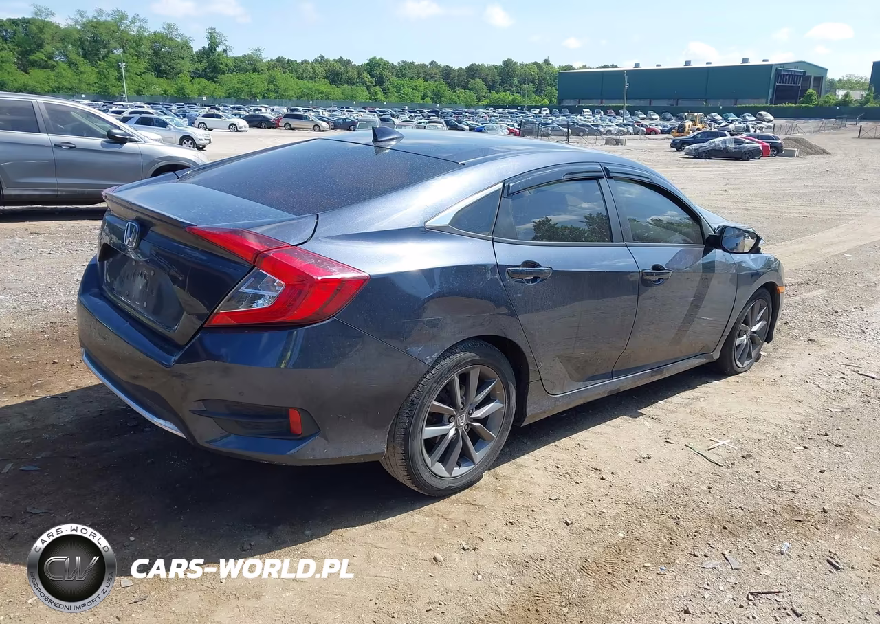 2019 Honda Civic Ex VIN:2HGFC1F31KH651923 - 4