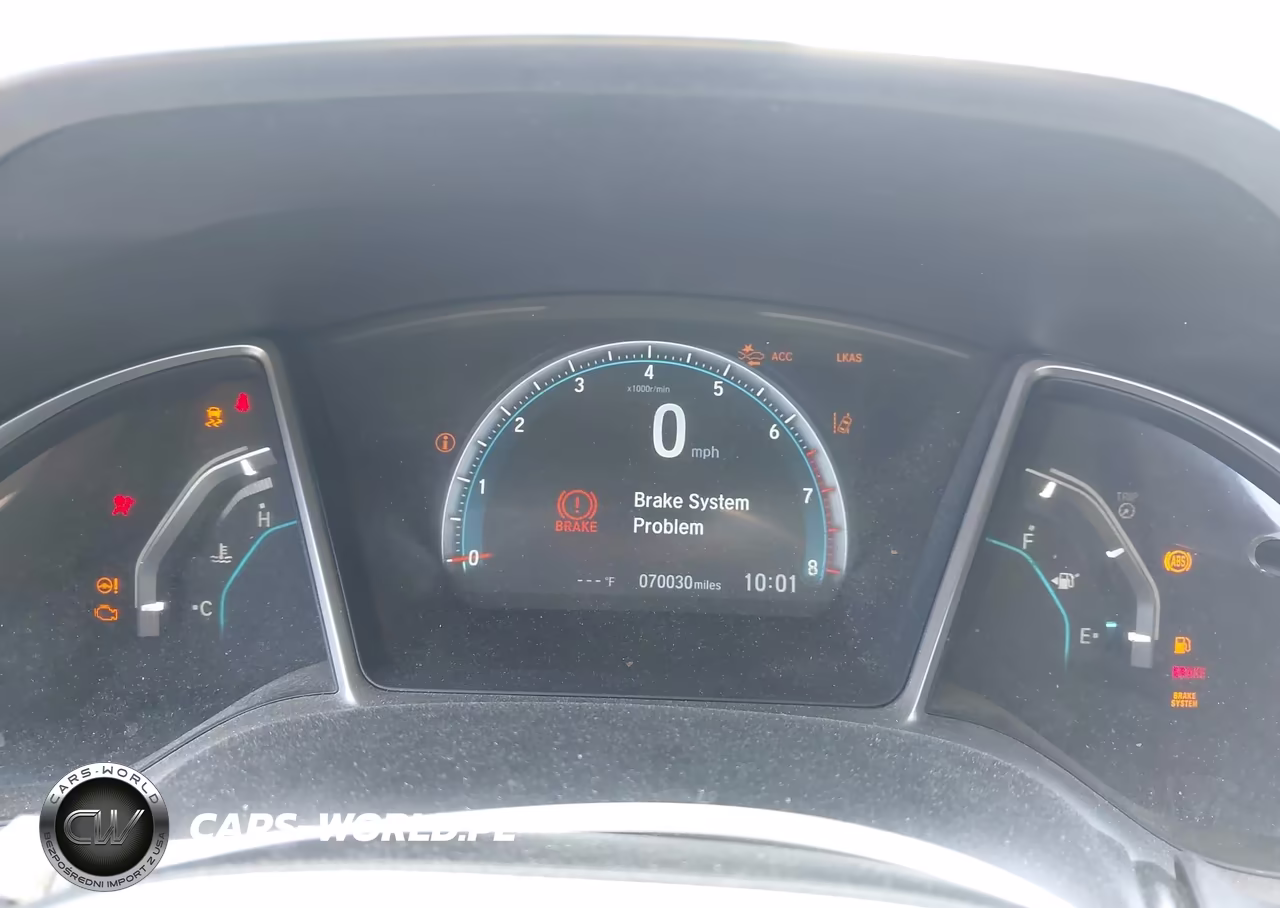 2019 Honda Civic Ex VIN:2HGFC1F31KH651923 - 7