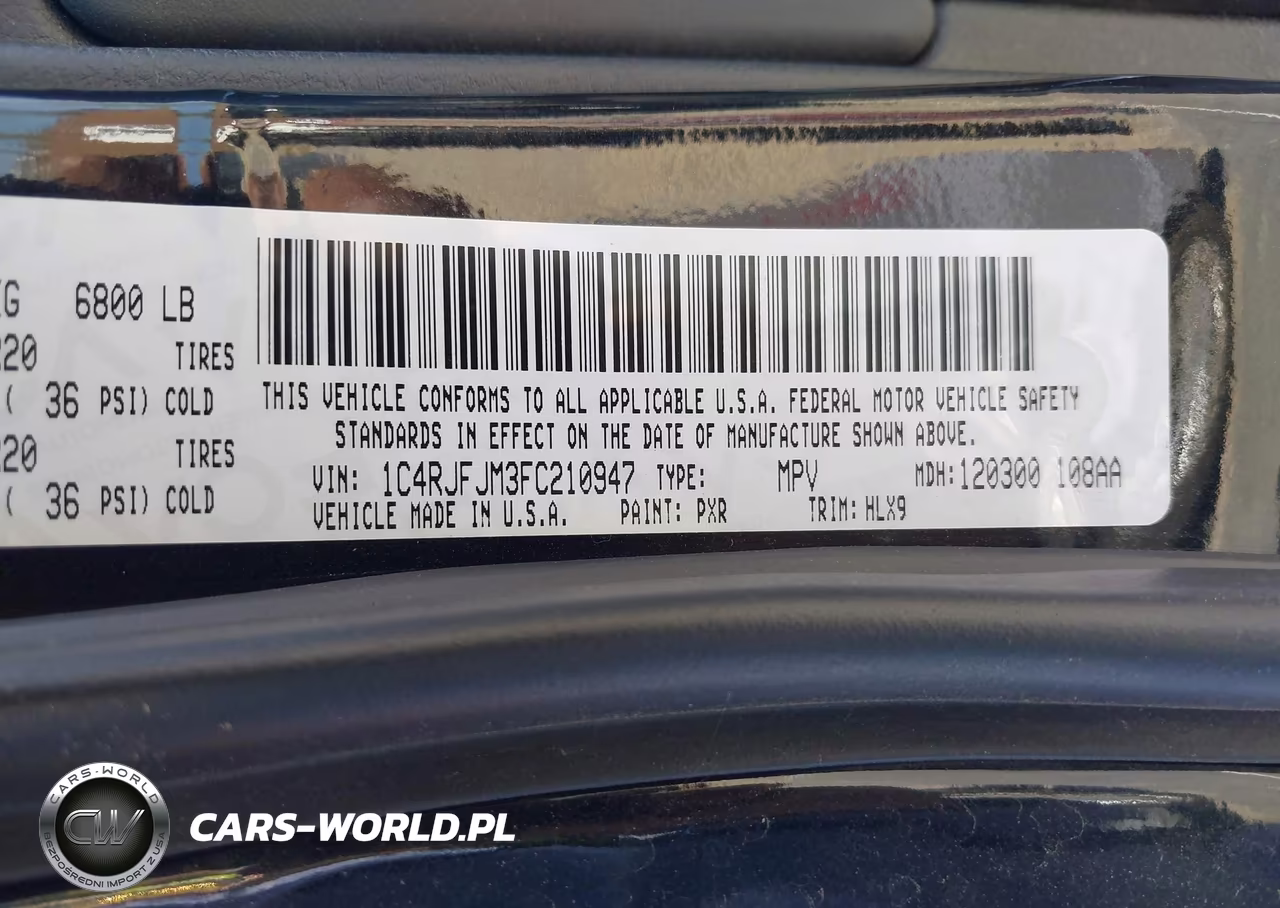 2015 Jeep Grand Cherokee Summit VIN:1C4RJFJM3FC210947 - 9