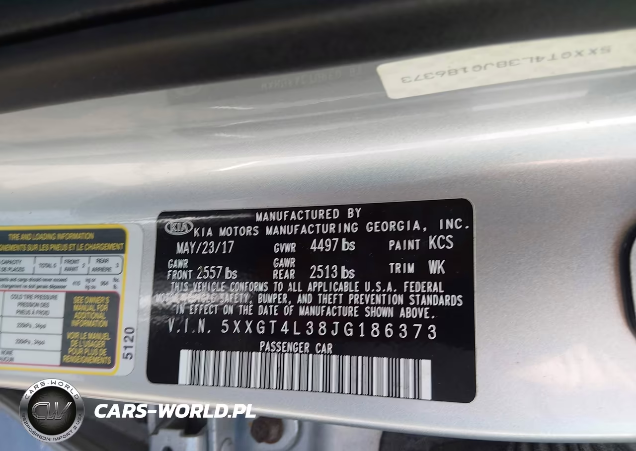 2018 Kia Optima Lx VIN:5XXGT4L38JG186373 - 9
