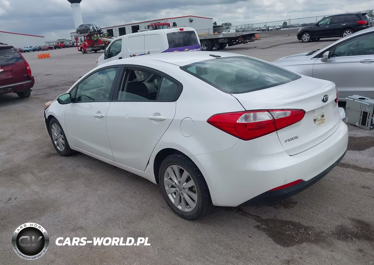 2014 Kia Forte Lx VIN:KNAFX4A6XE5134246 - 3