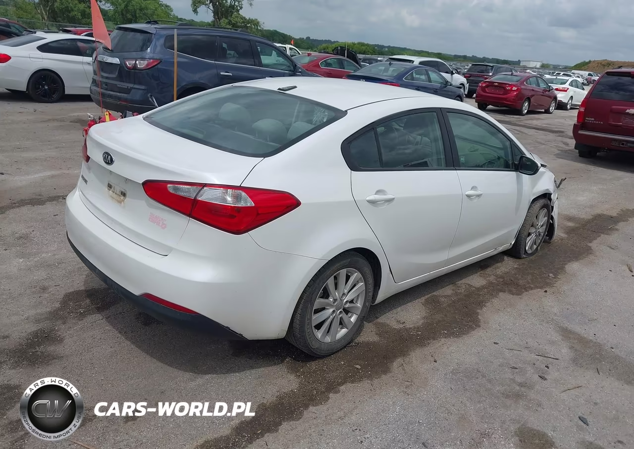 2014 Kia Forte Lx VIN:KNAFX4A6XE5134246 - 4