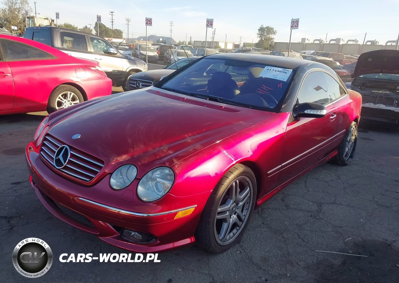 2006 Mercedes-Benz Cl 55 Amg VIN:WDBPJ74J26A047619 - 2