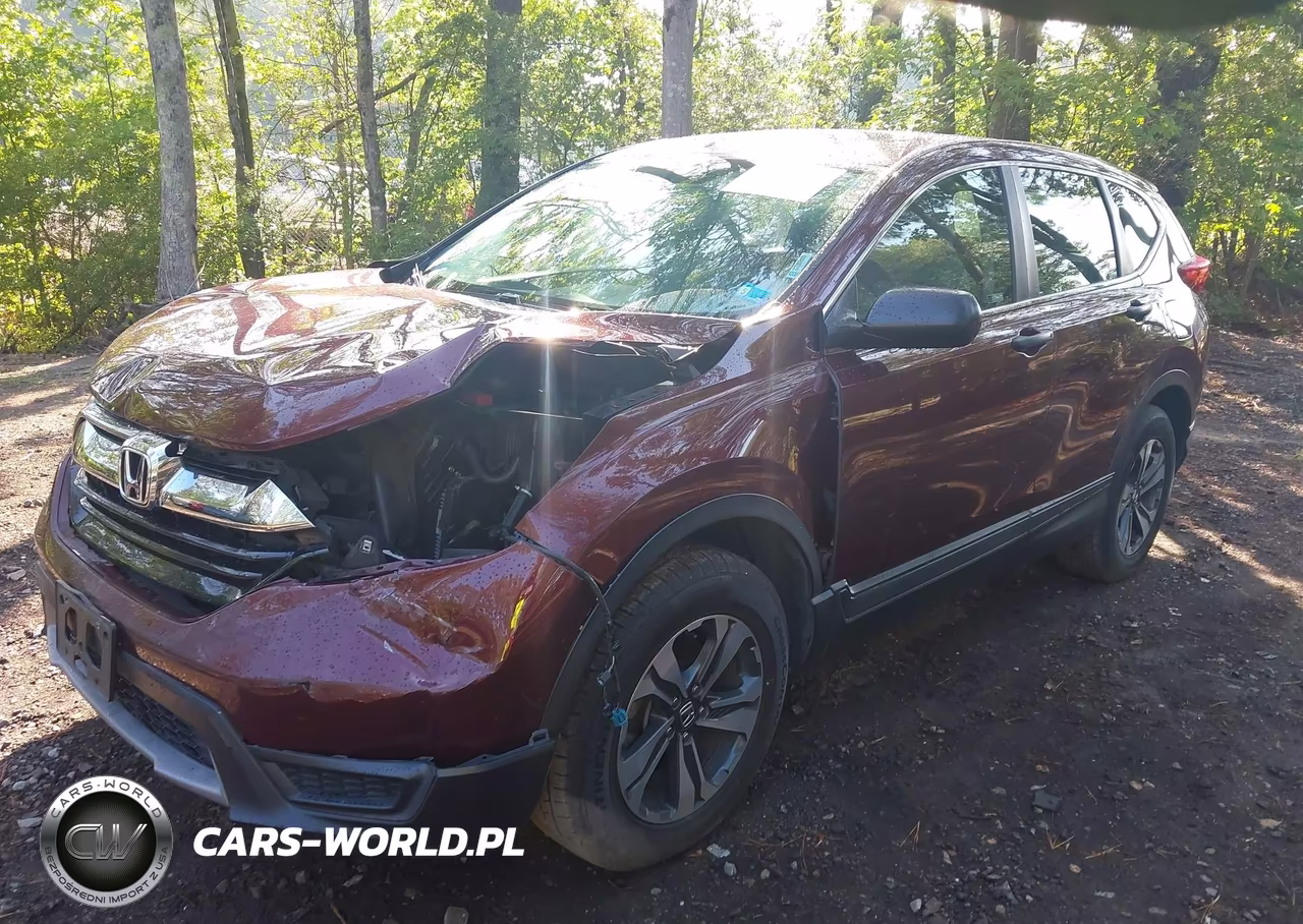 2019 Honda Cr-V Lx VIN:2HKRW6H36KH230025 - 2