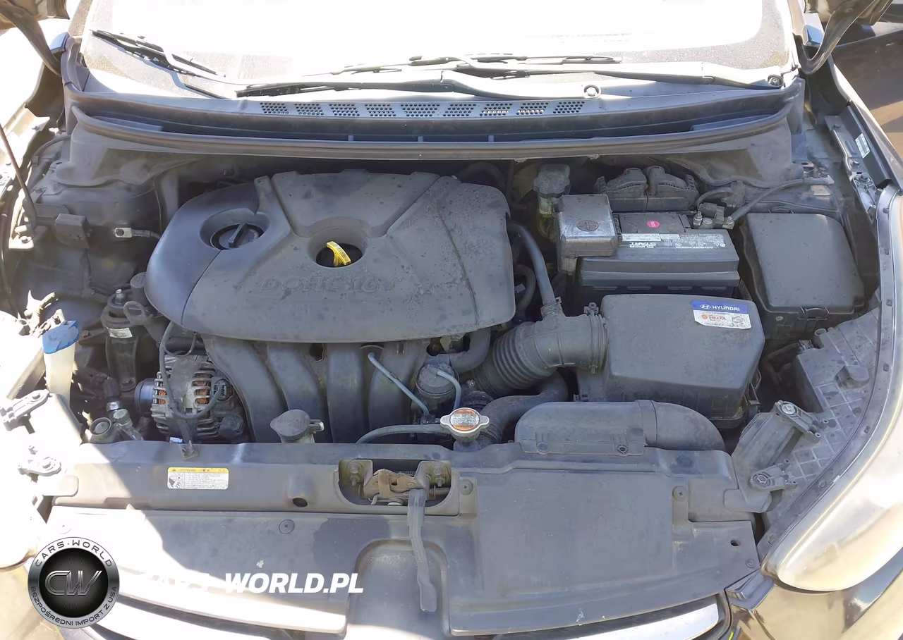 2012 Hyundai Elantra Limited (Ulsan Plant) VIN:KMHDH4AE8CU209586 - 10