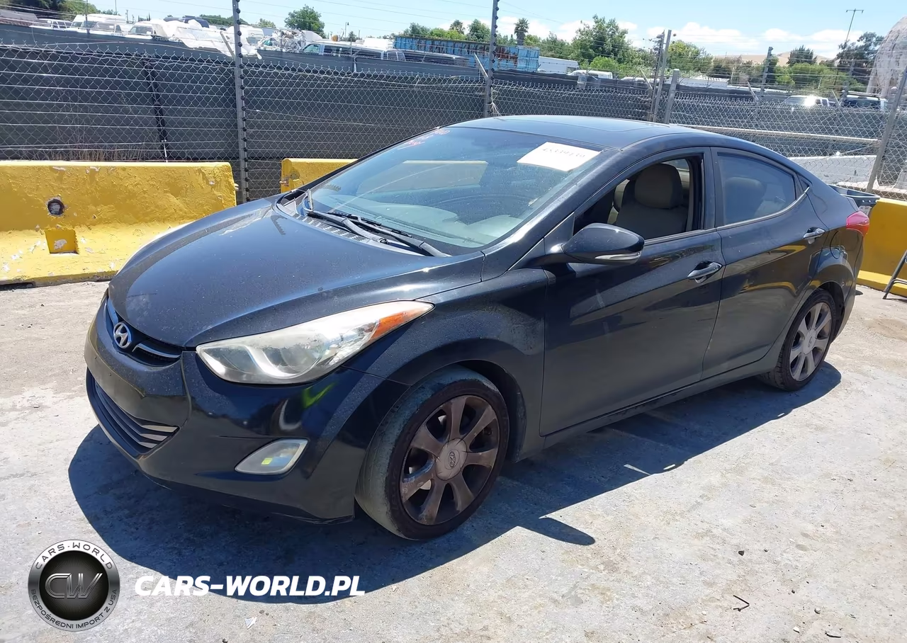 2012 Hyundai Elantra Limited (Ulsan Plant) VIN:KMHDH4AE8CU209586 - 2