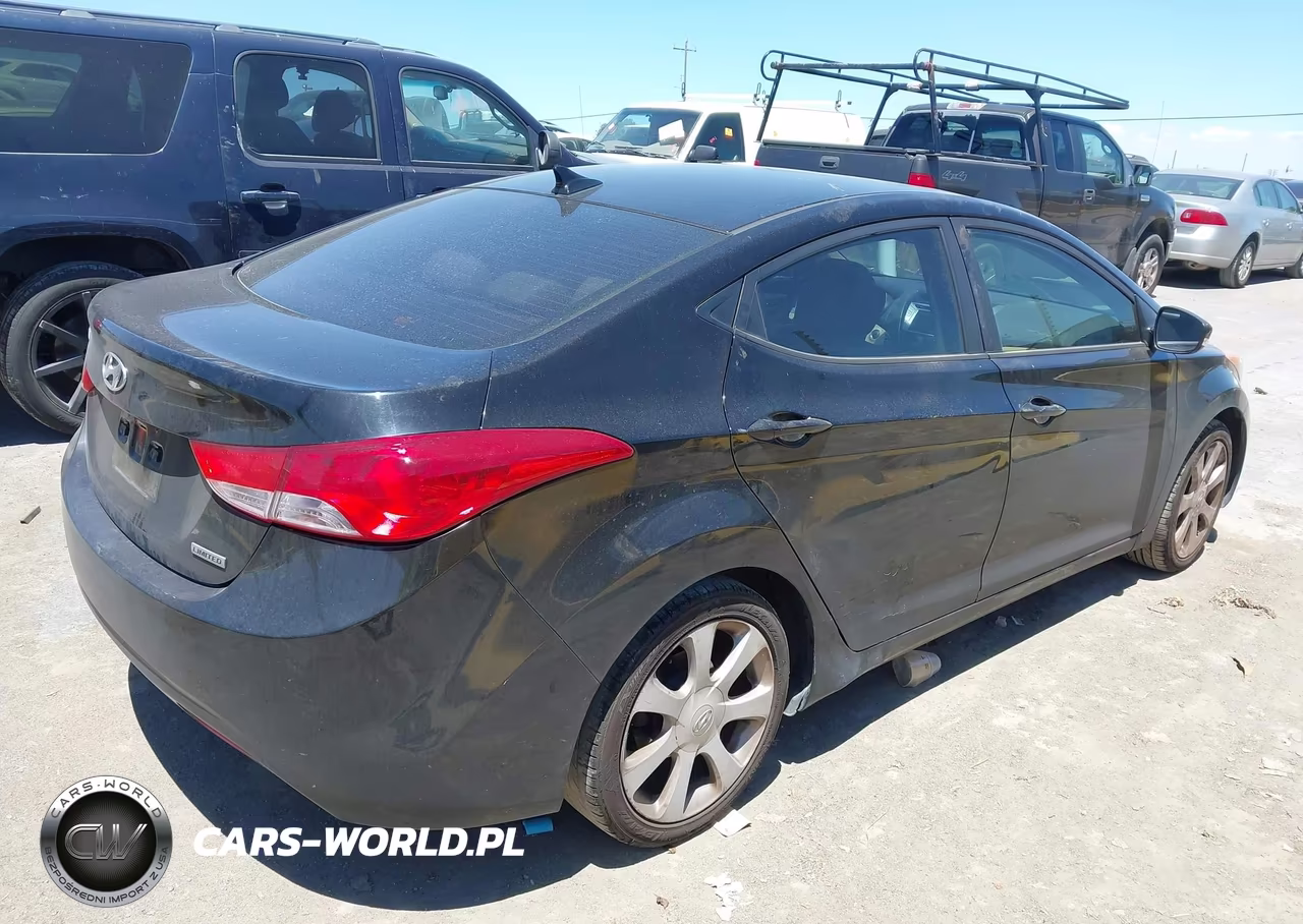 2012 Hyundai Elantra Limited (Ulsan Plant) VIN:KMHDH4AE8CU209586 - 4