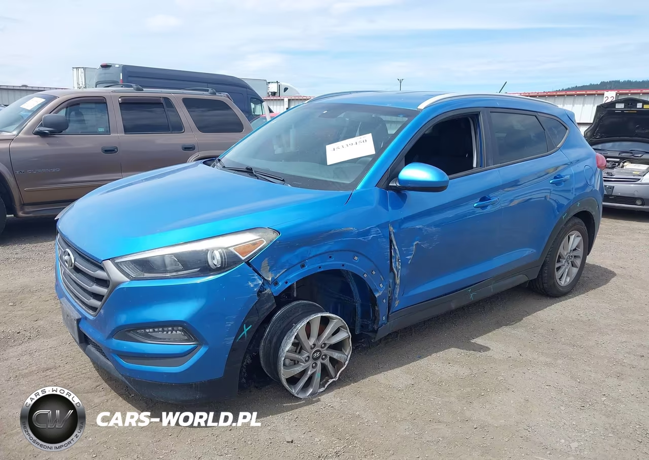 2016 Hyundai Tucson Se VIN:KM8J3CA45GU088282 - 2