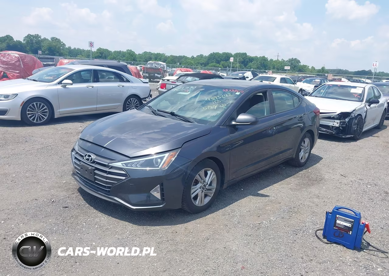 2020 Hyundai Elantra Sel VIN:5NPD84LFXLH572072 - 2