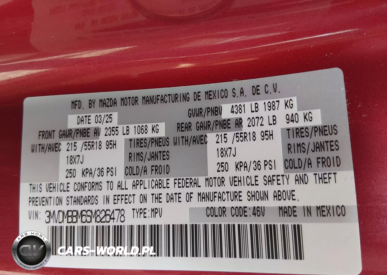 2025 Mazda Cx-30 2.5 S Select Sport VIN:3MVDMBBM6SM826478 - 9
