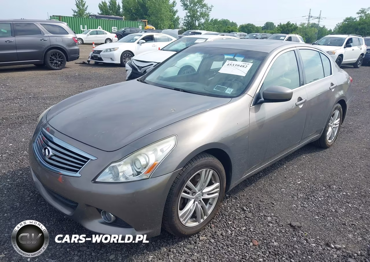 2012 Infiniti G37X VIN:JN1CV6AR1CM681235 - 2