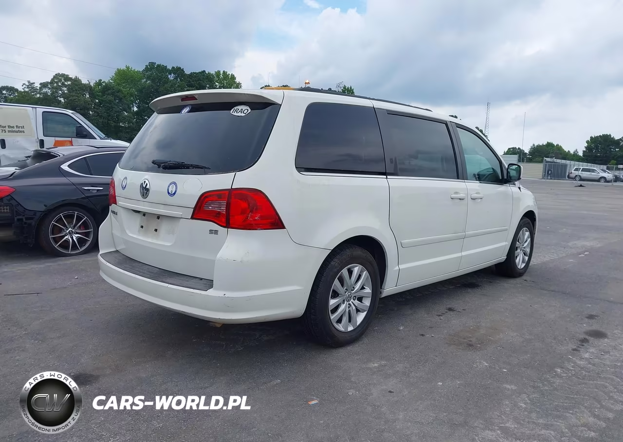 2012 Volkswagen Routan Se VIN:2C4RVABGXCR391869 - 4