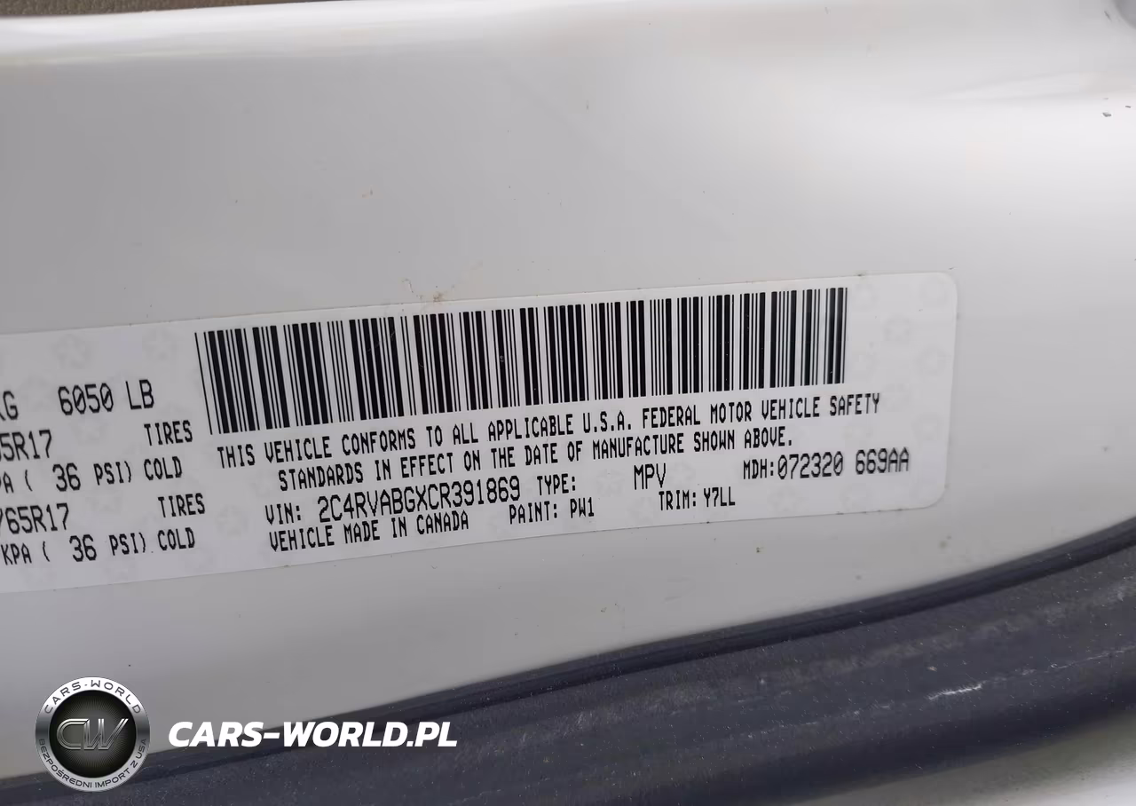 2012 Volkswagen Routan Se VIN:2C4RVABGXCR391869 - 9