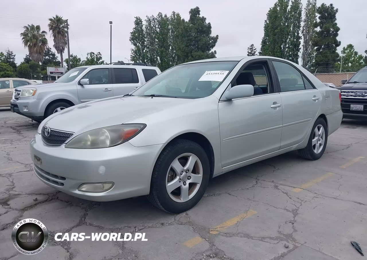 2002 Toyota Camry Se VIN:JTDBF32K220066687 - 2