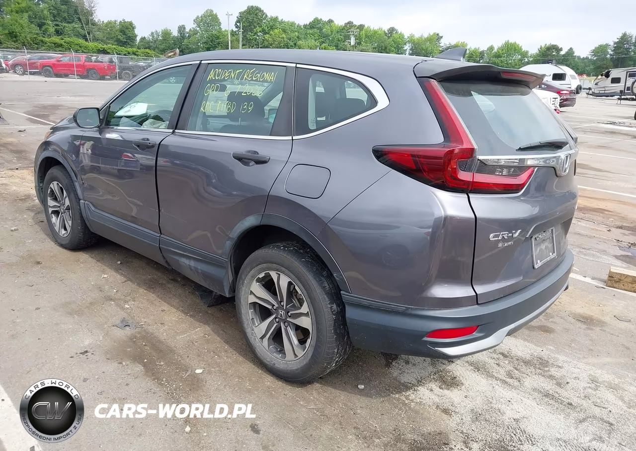 2020 Honda Cr-V Awd Lx VIN:5J6RW2H27LA007138 - 3