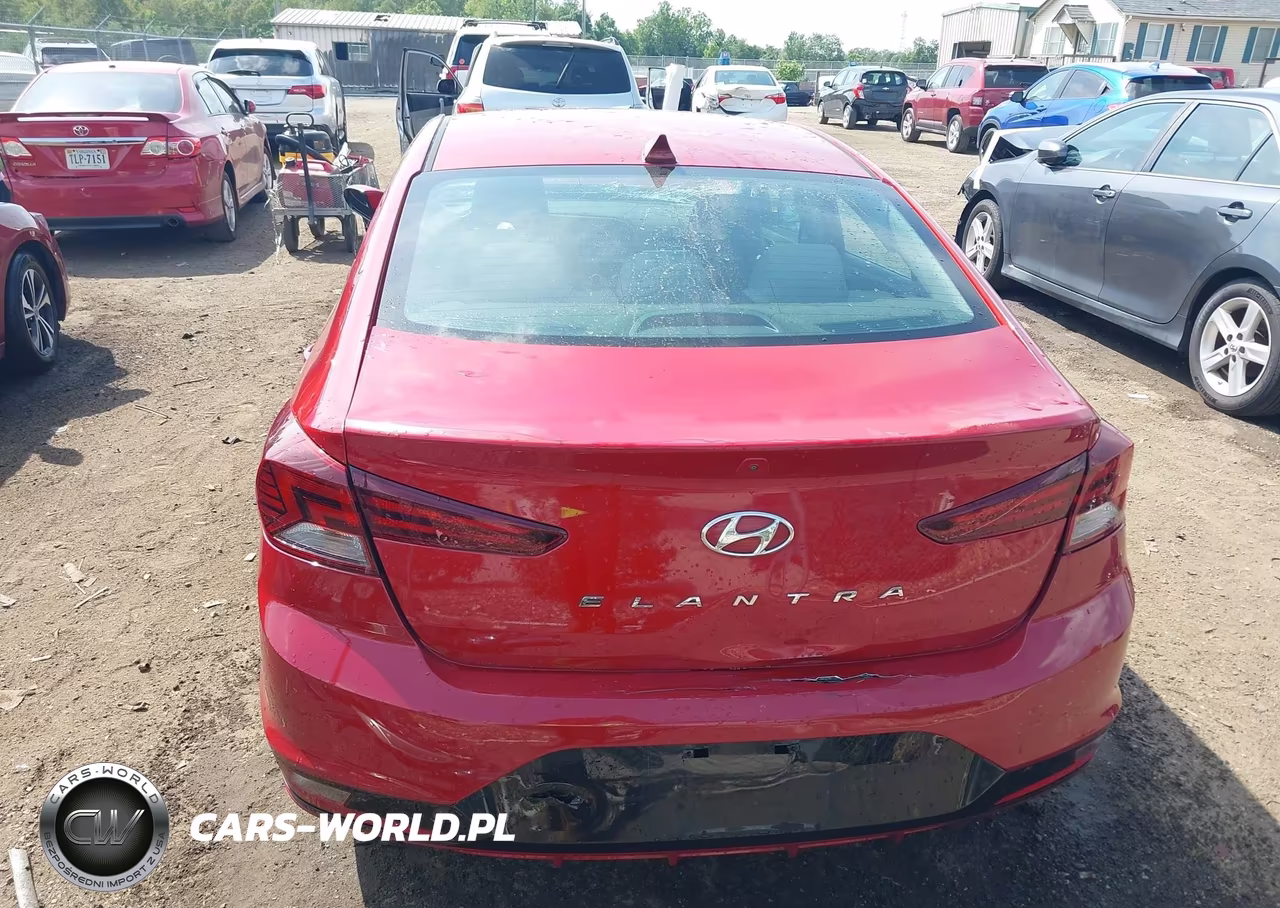 2019 Hyundai Elantra Sel VIN:KMHD84LF1KU780986 - 17
