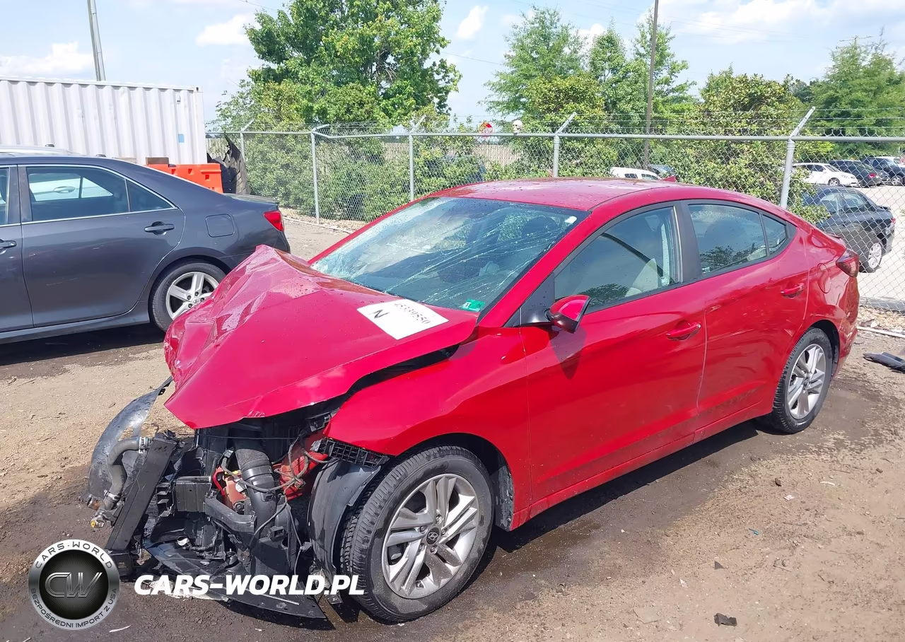 2019 Hyundai Elantra Sel VIN:KMHD84LF1KU780986 - 2