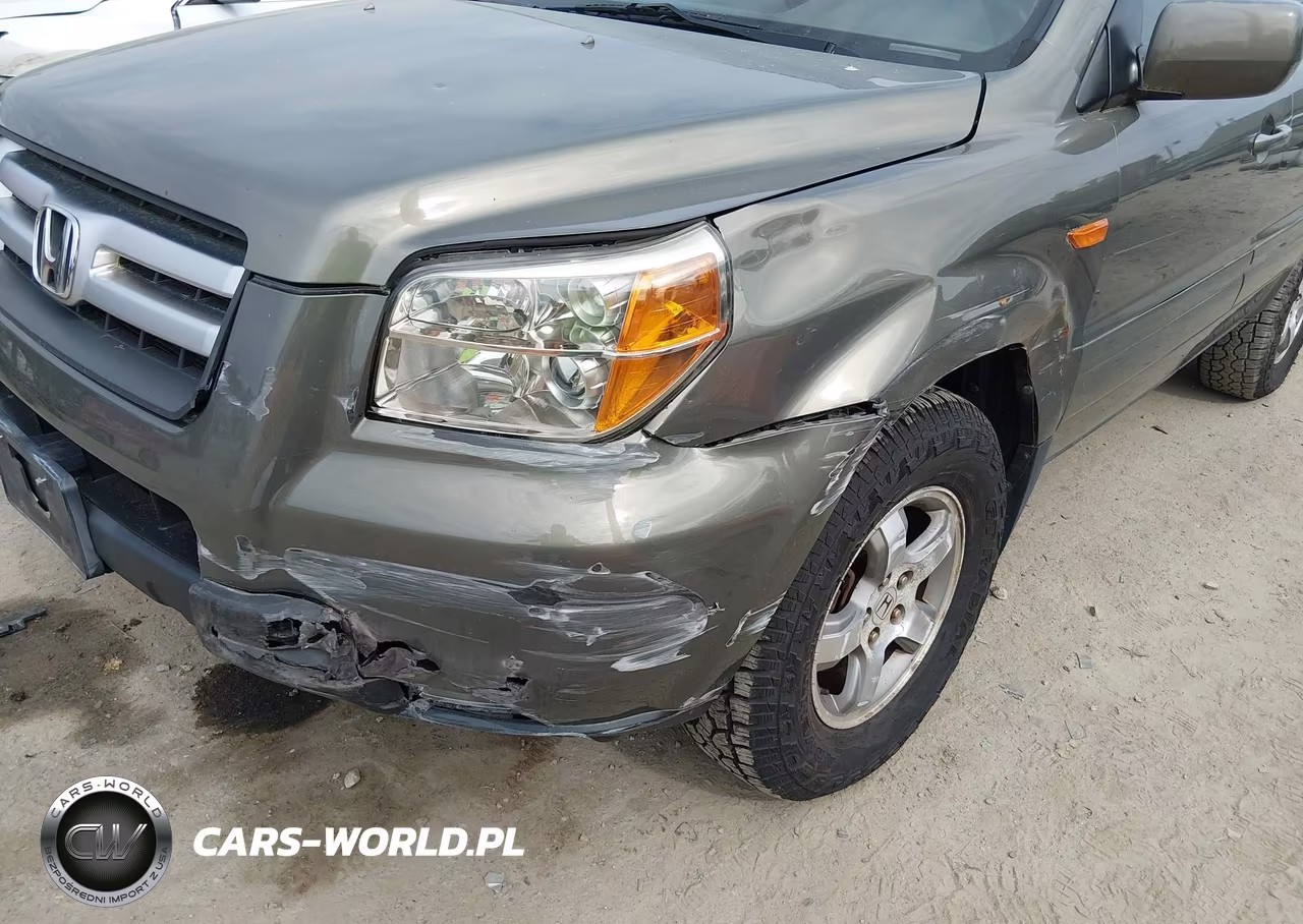 2007 Honda Pilot Ex-L VIN:2HKYF18537H515658 - 6