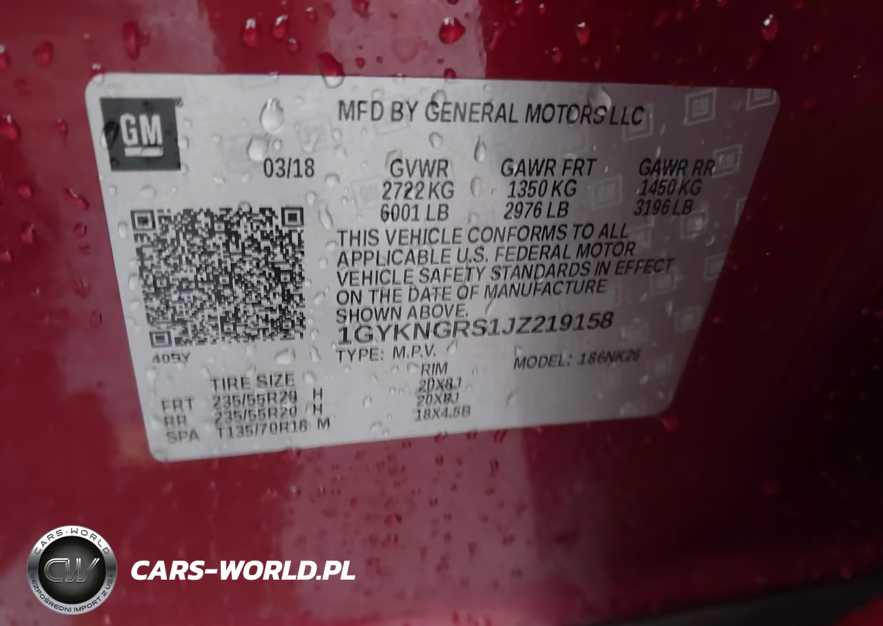 2018 Cadillac Xt5 Platinum VIN:1GYKNGRS1JZ219158 - 9
