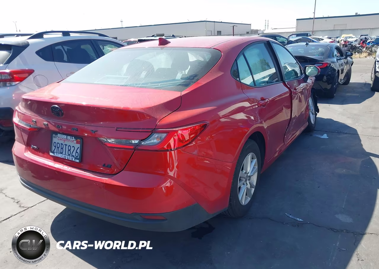 2025 Toyota Camry Le VIN:4T1DAACK8SU074419 - 4