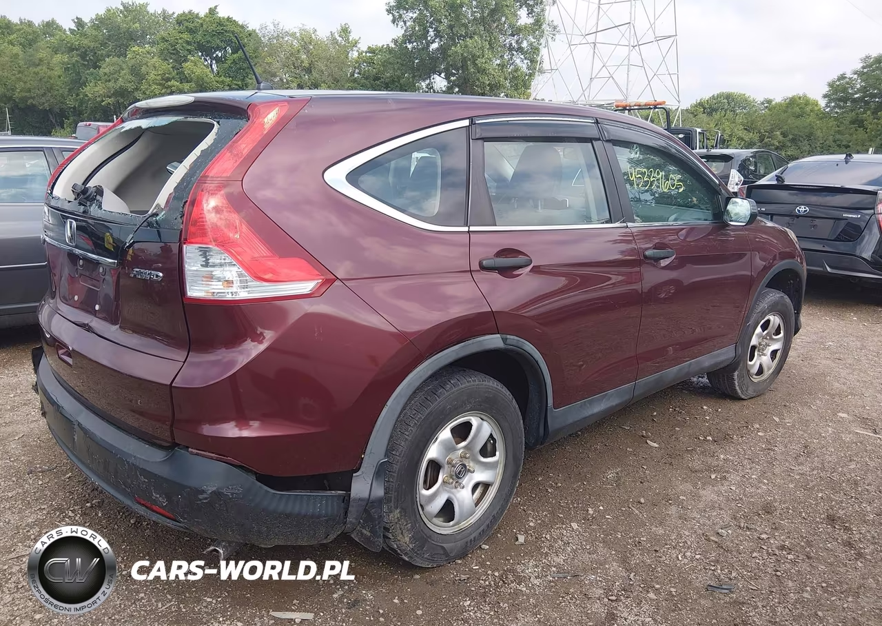 2013 Honda Cr-V Lx VIN:5J6RM4H35DL085742 - 4