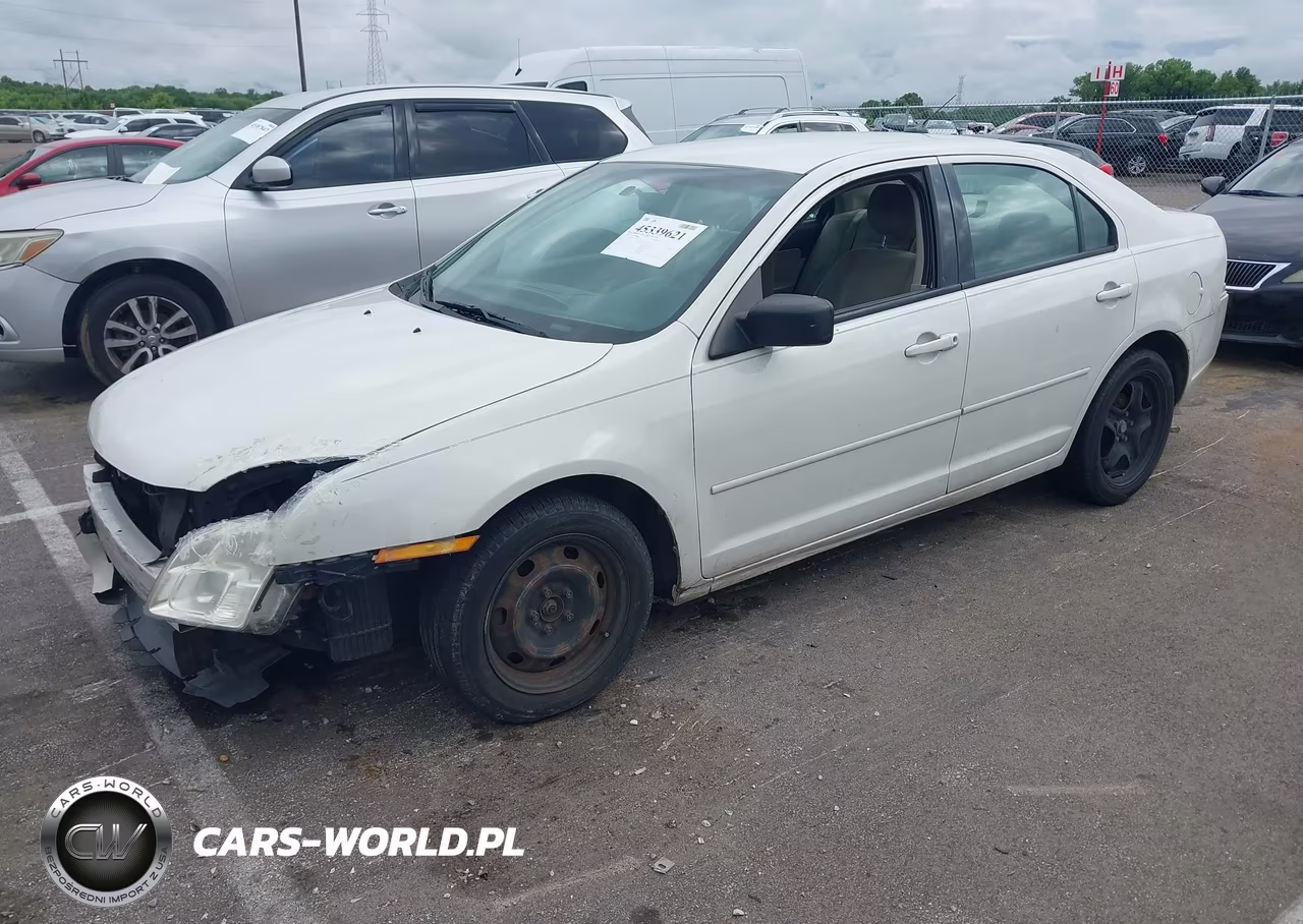 2008 Ford Fusion S VIN:3FAHP06Z58R174801 - 2