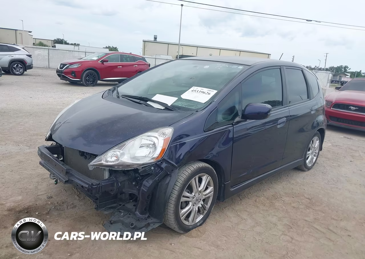 2009 Honda Fit Sport VIN:JHMGE884X9S065721 - 2