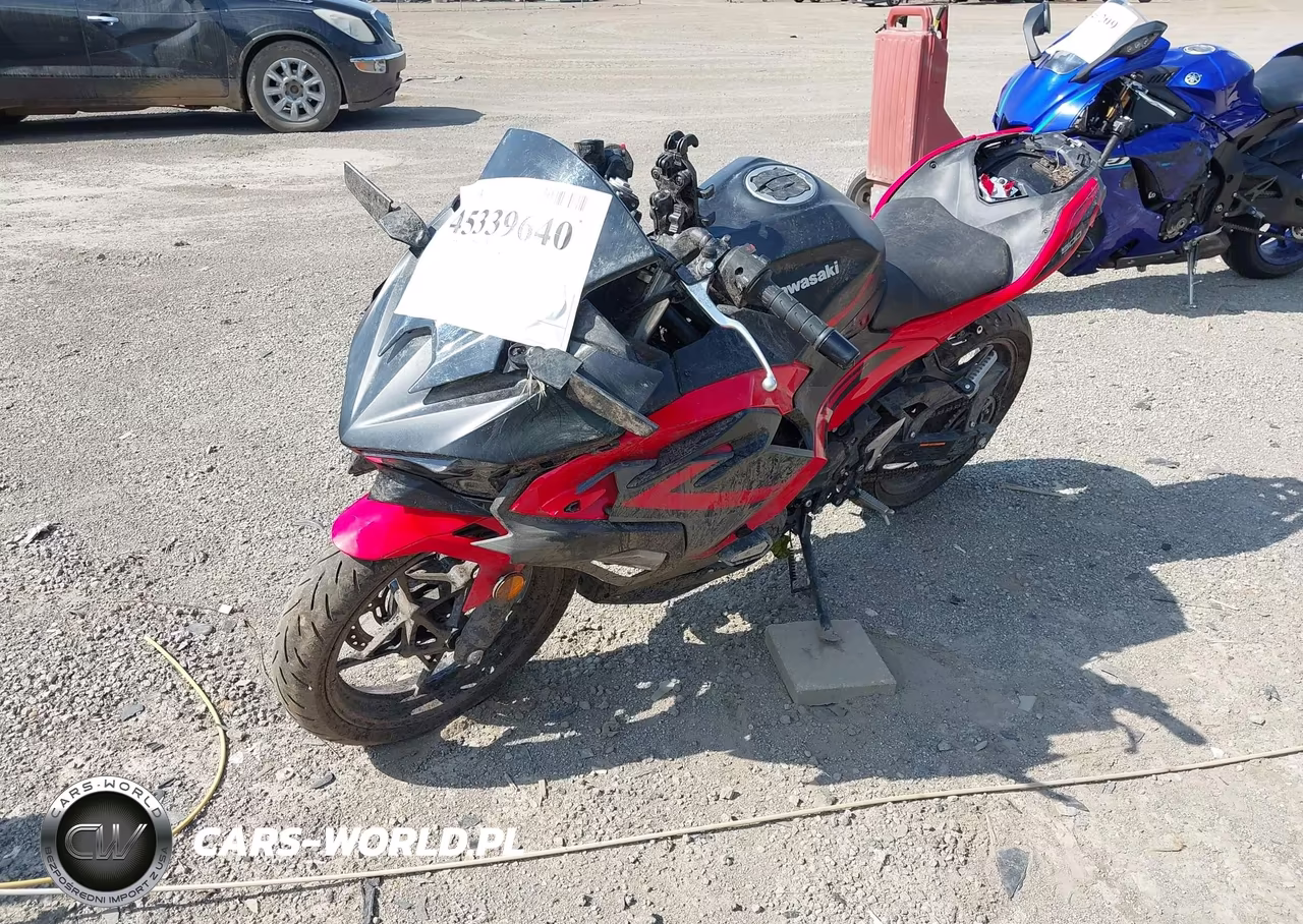 2025 Kawasaki Ex500 A-B VIN:ML5EXGJ16SDA70631 - 2