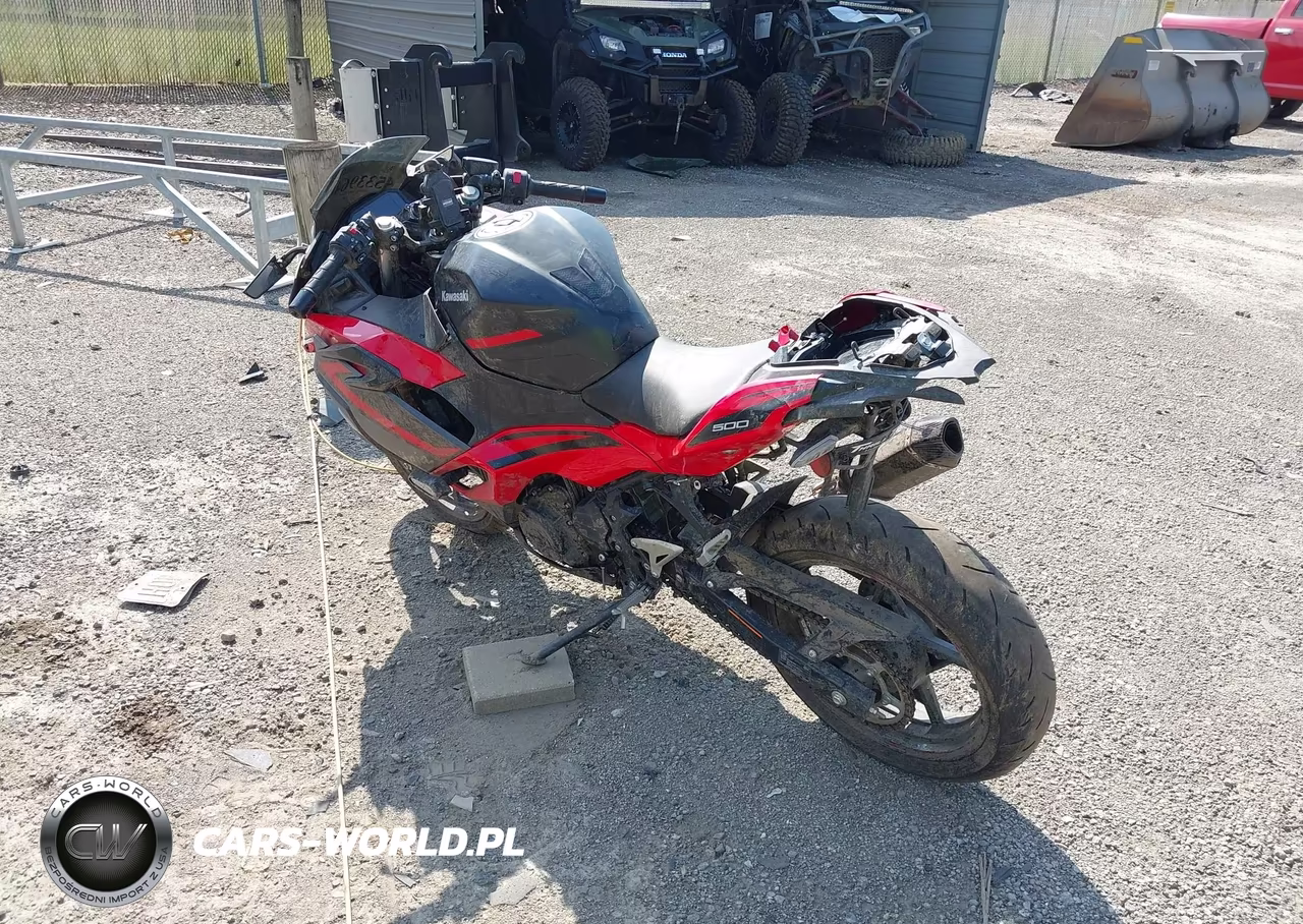2025 Kawasaki Ex500 A-B VIN:ML5EXGJ16SDA70631 - 3