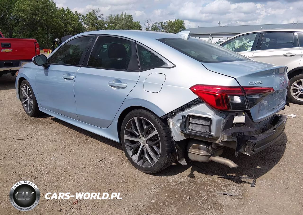 2022 Honda Civic Touring VIN:2HGFE1F99NH300065 - 3