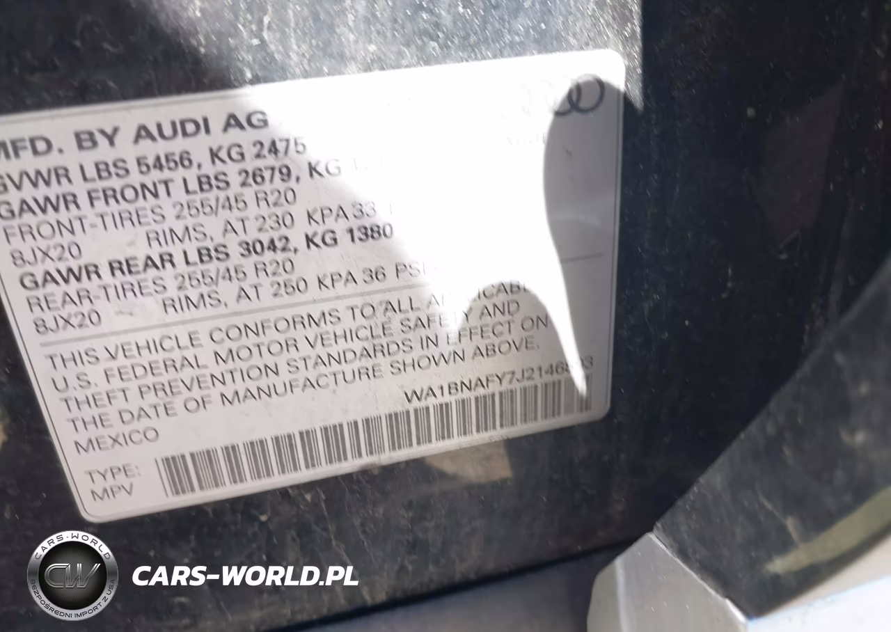 2018 Audi Q5 2.0T Premium-2.0T Tech Premium VIN:WA1BNAFY7J2146893 - 9