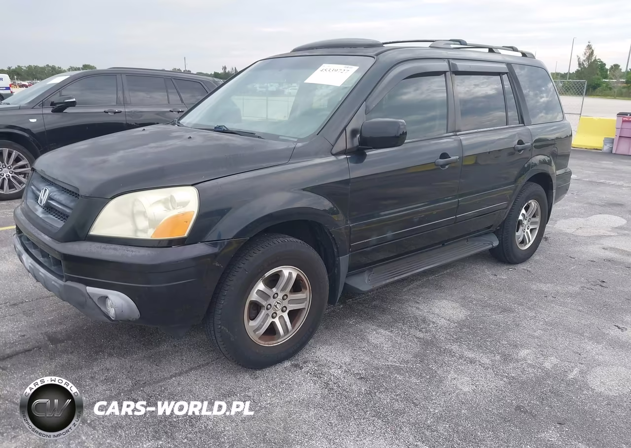 2005 Honda Pilot Ex-L VIN:2HKYF18525H536546 - 2