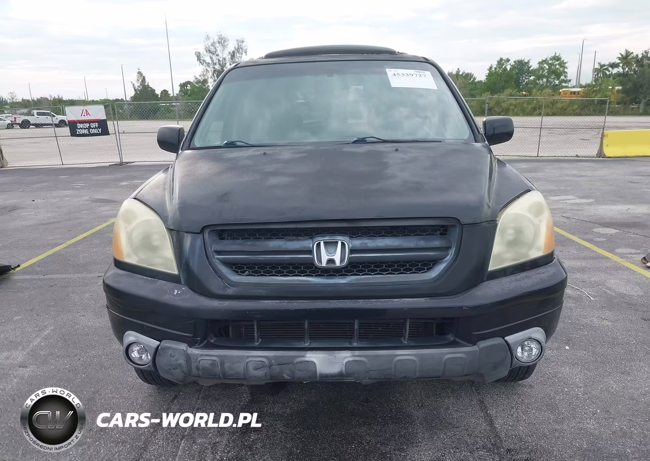 2005 Honda Pilot Ex-L VIN:2HKYF18525H536546 - 6