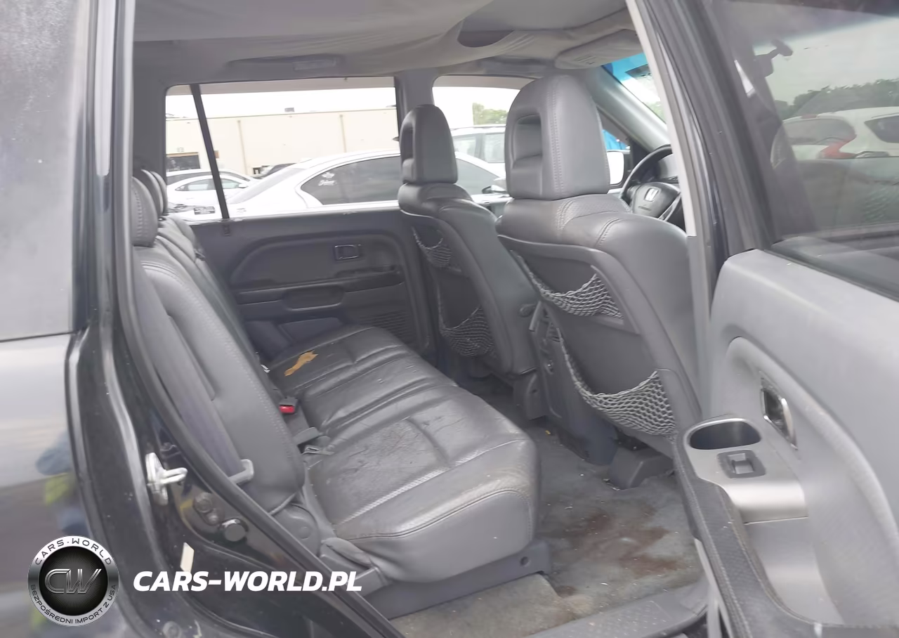 2005 Honda Pilot Ex-L VIN:2HKYF18525H536546 - 8