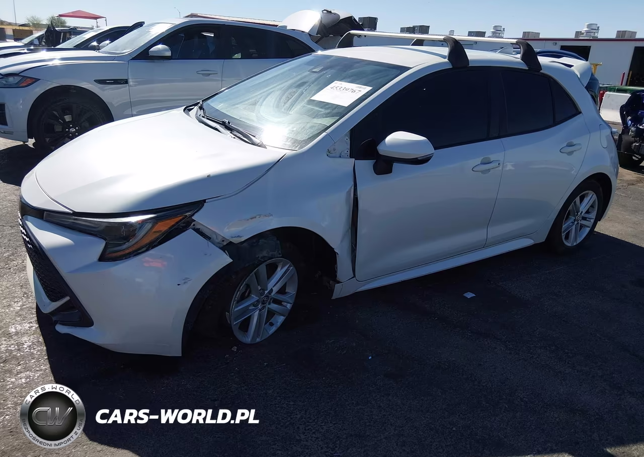 2019 Toyota Corolla Se VIN:JTNK4RBE4K3059916 - 2