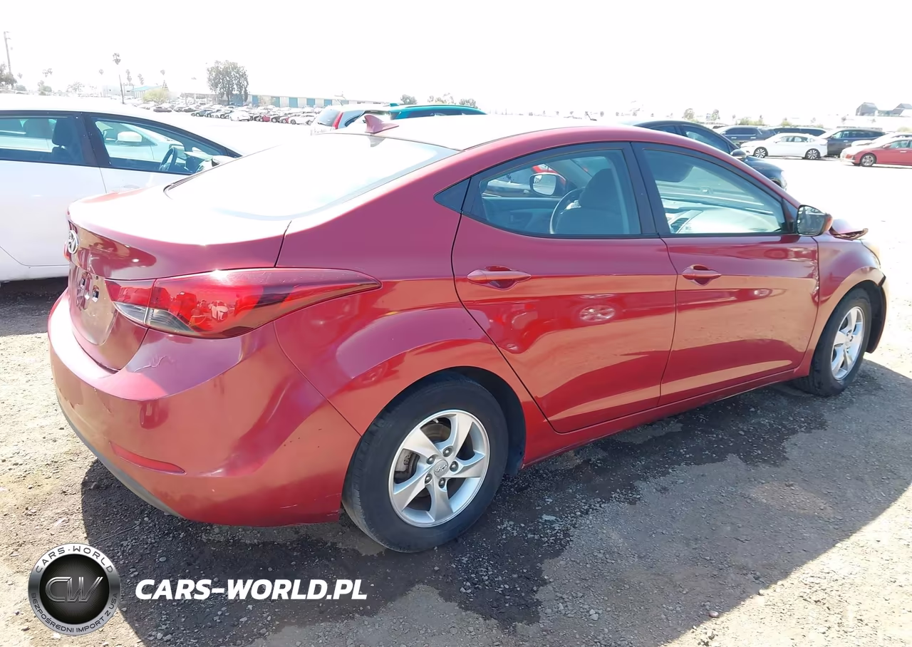 2014 Hyundai Elantra Se VIN:5NPDH4AE3EH486020 - 4