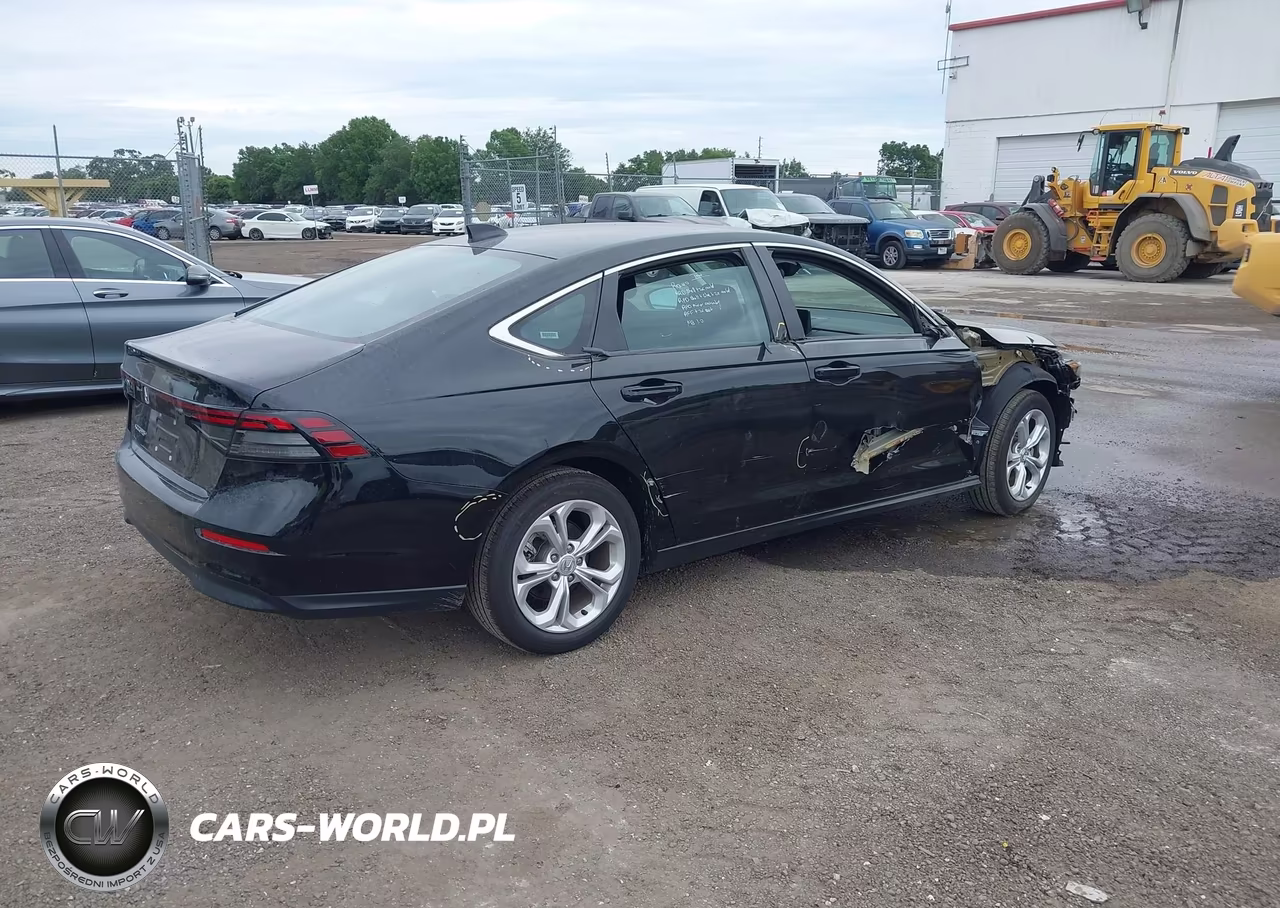 2025 Honda Accord Lx VIN:1HGCY1F26SA083730 - 4