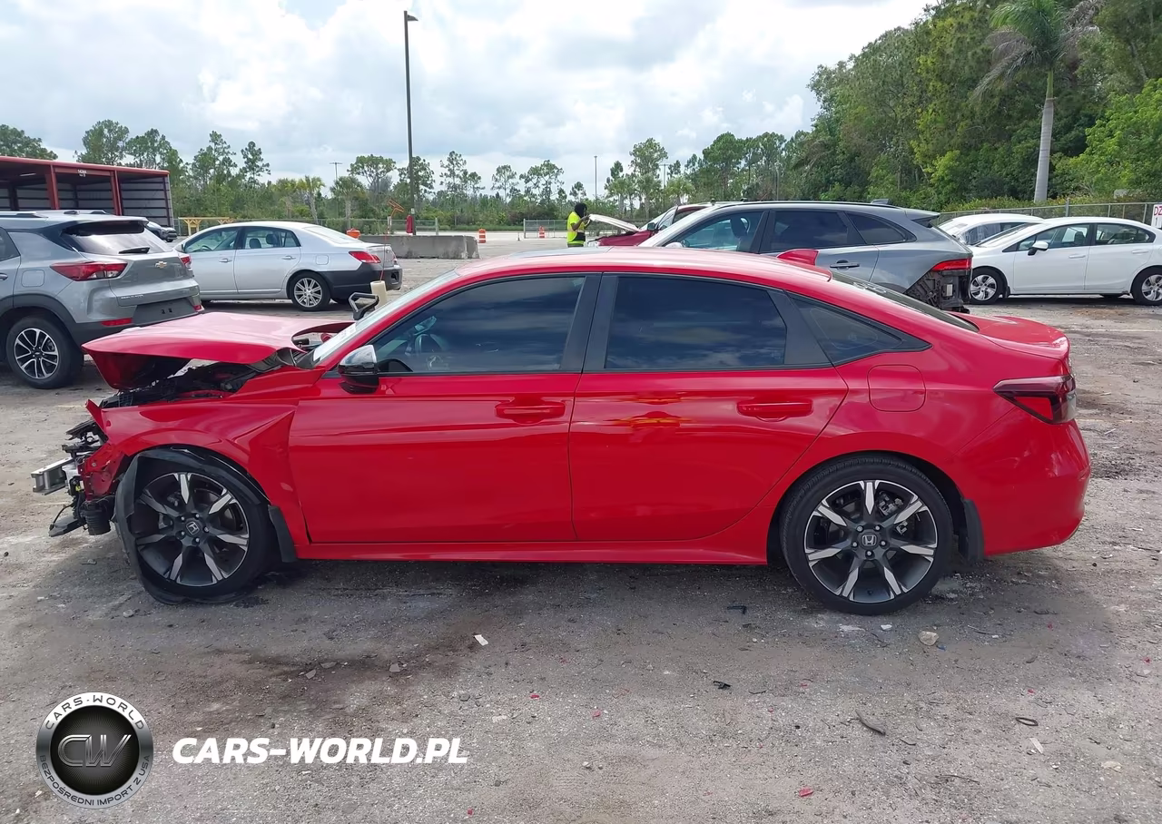 2025 Honda Civic Hybrid Sport-Sport Touring VIN:2HGFE4F81SH304969 - 14