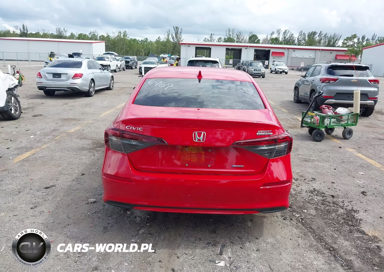 2025 Honda Civic Hybrid Sport-Sport Touring VIN:2HGFE4F81SH304969 - 16
