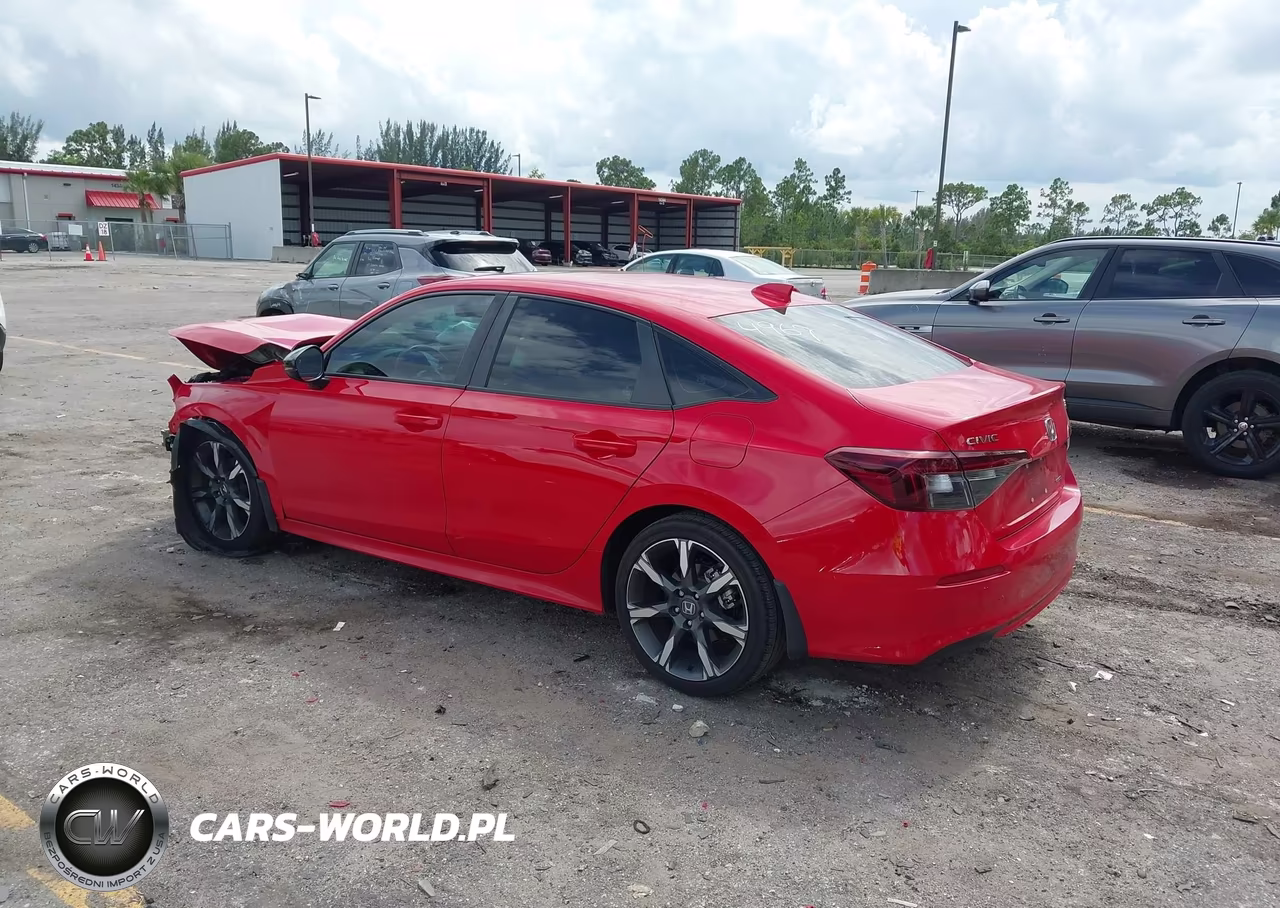 2025 Honda Civic Hybrid Sport-Sport Touring VIN:2HGFE4F81SH304969 - 3