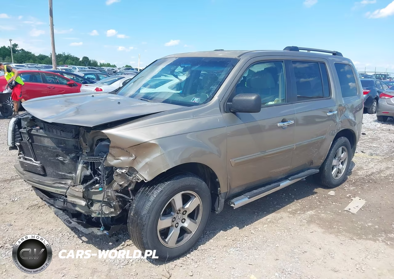 2011 Honda Pilot Ex VIN:5FNYF4H41BB001453 - 2