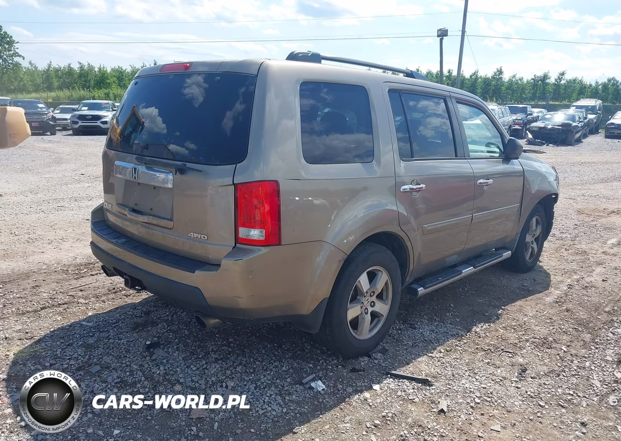 2011 Honda Pilot Ex VIN:5FNYF4H41BB001453 - 4