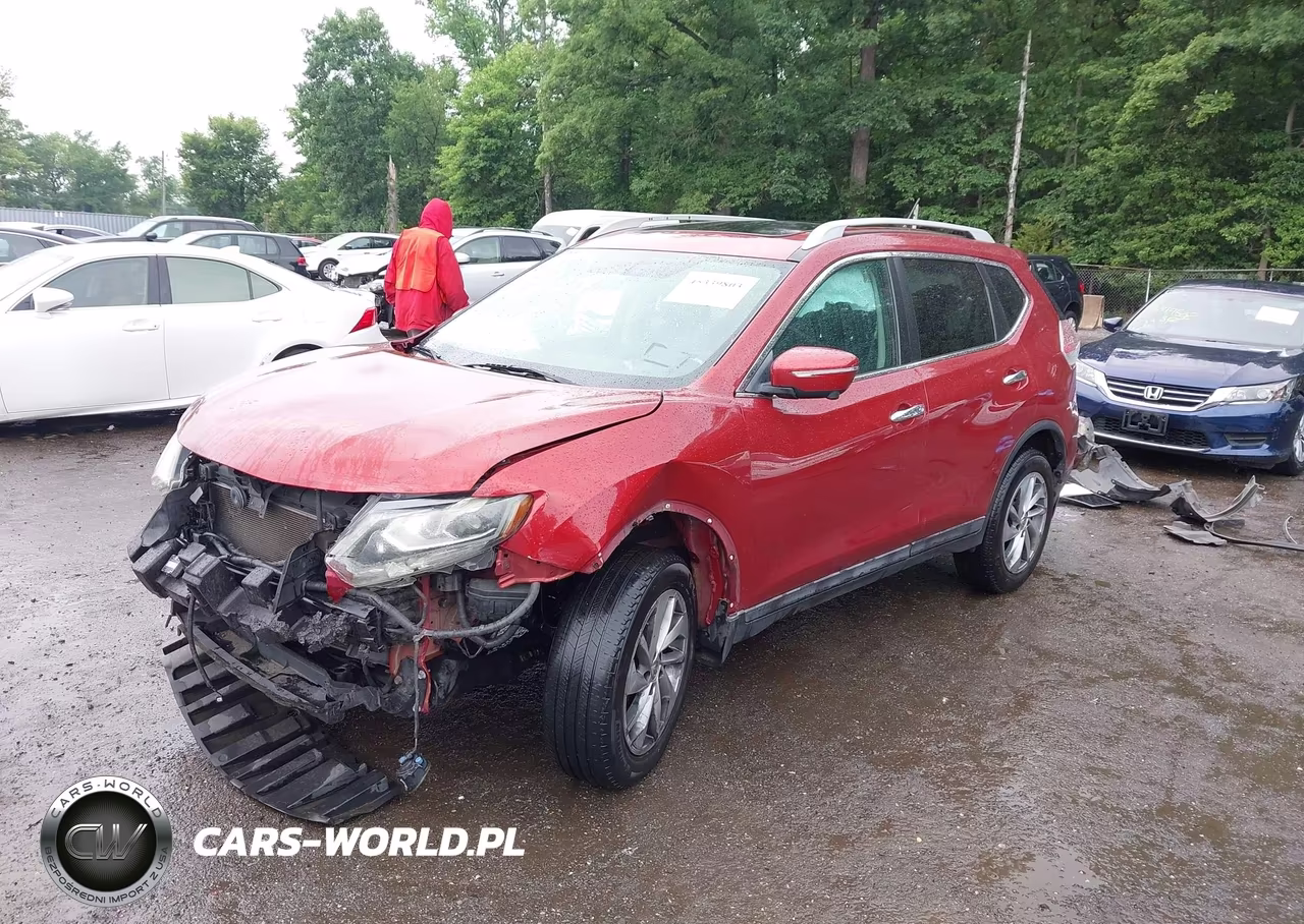 2015 Nissan Rogue Sl VIN:5N1AT2MV5FC845233 - 2